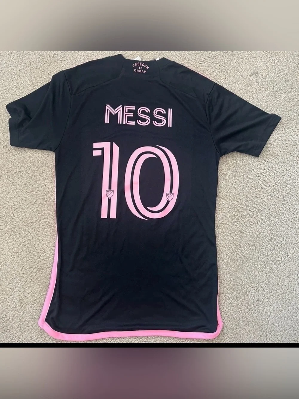 Adidas Lionel Messi #10 Black 2023 Adult Inter Miami Size Xs New